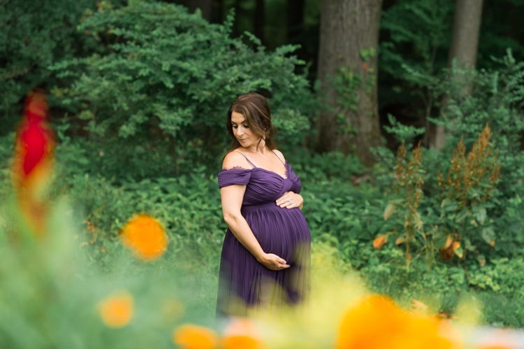 I was thrilled when Michelle from Pink Comb Studio reached out for her maternity photos. Following COVID-19 rule, keeping social distance I photographed Michelle and her two beautiful girls at Watchung Mountain NJ. With overcast weather three trees and grass showed such a rich deep green colors. I love bold rich colors in my photos as much as I love sunset golden hour. Michelle was just glowing and looked so beautiful. Was so happy to have such a beautiful mama in front of my camera before Michelle becomes mama of three girls. I can not wait to see her new baby girl and see her family grow. Michelle Surgent’s maternity session captured by Karis from heykaris.